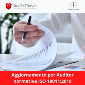 Corso di Aggiornamento per Auditor di Sistemi di Gestione - ISO 19011:2018